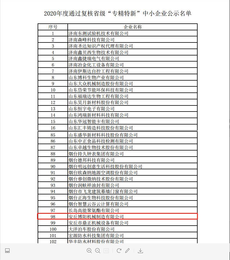 祝贺门徒娱乐被评为2020年度省级“专精特新”中小企业